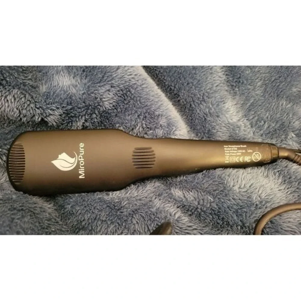 Miropure hair straightener brush Model‎ s-102